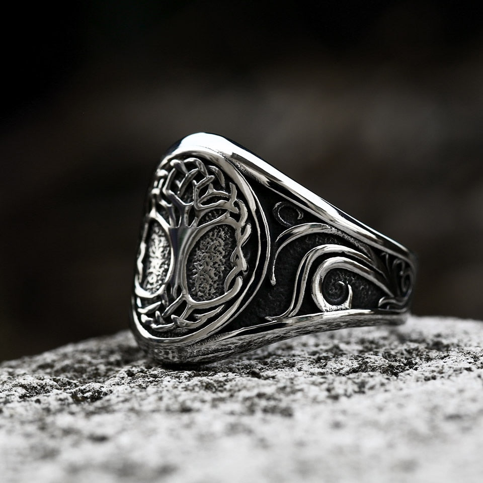 Viking Ring - Norse Tree of Life