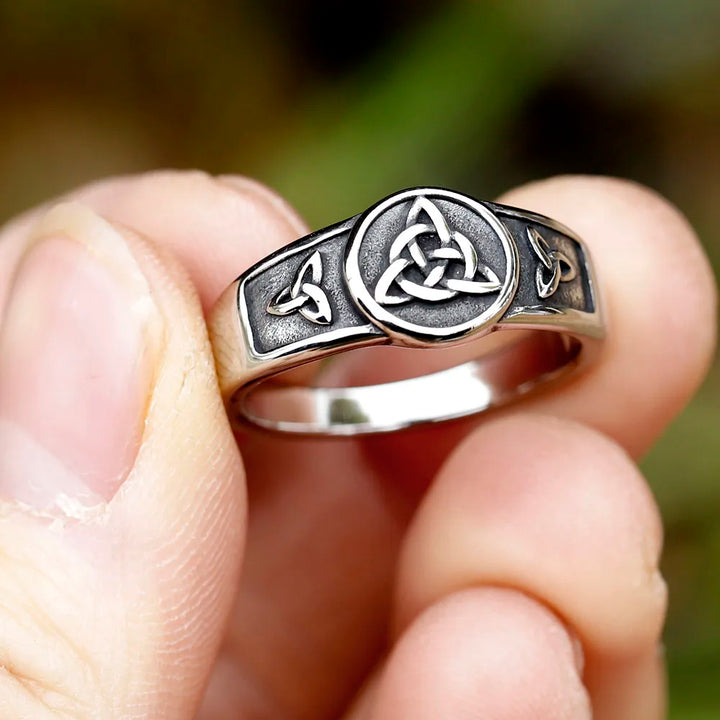Trinity Knot Viking Ring