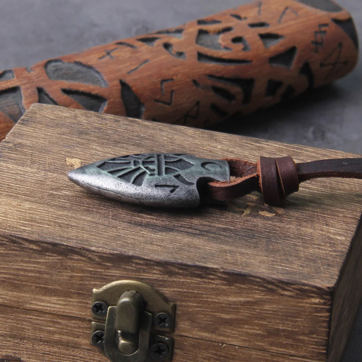 Arrow Head Viking Necklace - The Berserker's Point Necklace