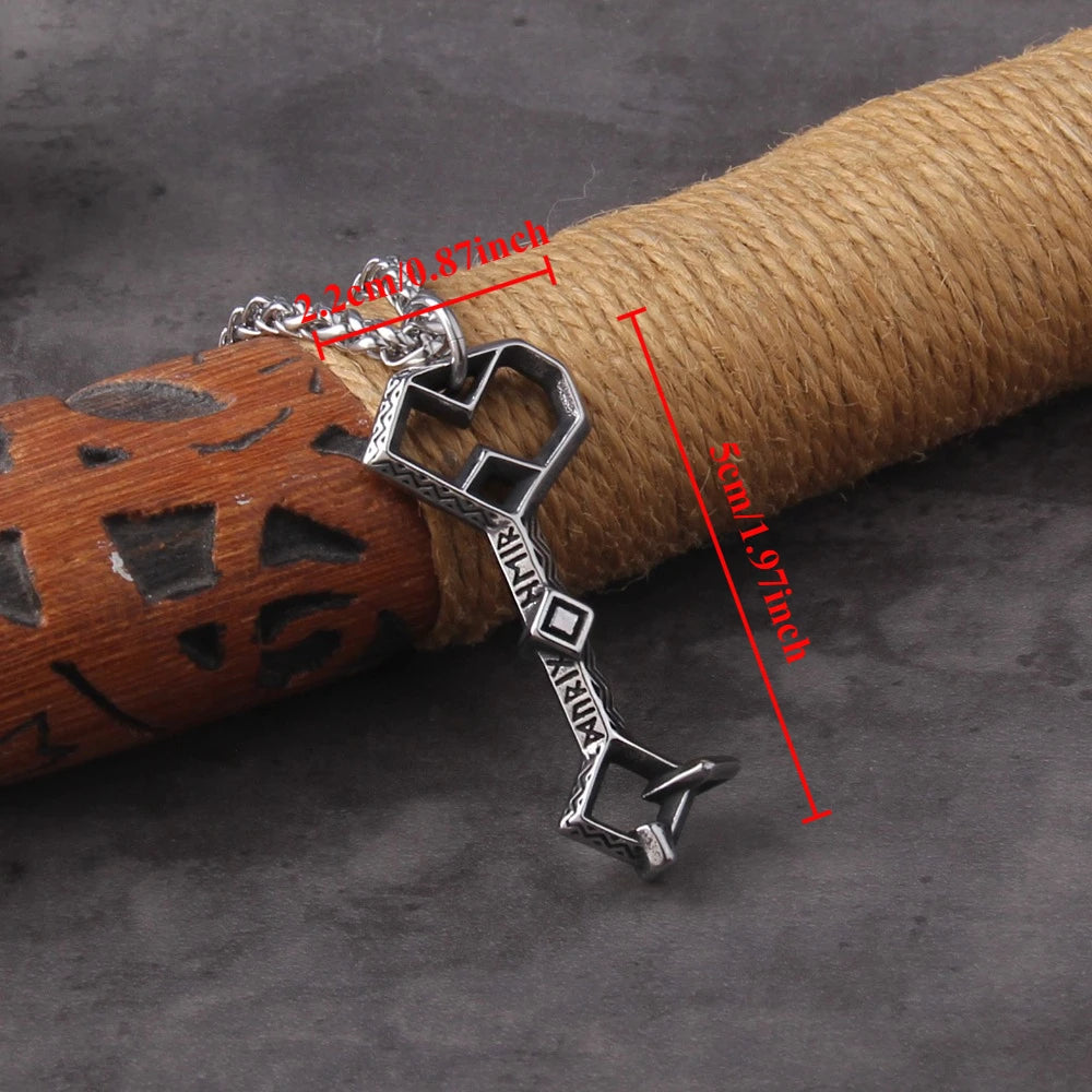 Durable Stainless Steel Erebor Key Necklace