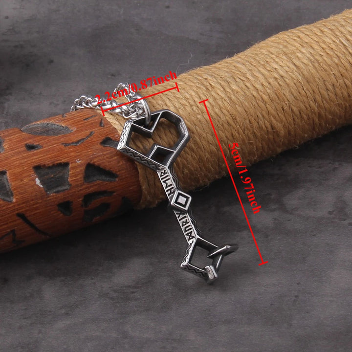 Durable Stainless Steel Erebor Key Necklace