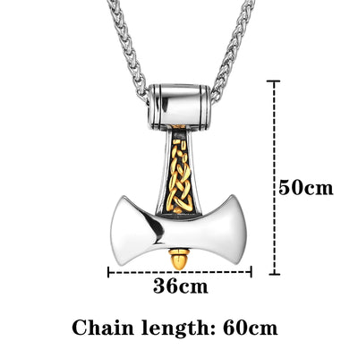 Thors Hammer Necklace - Axe