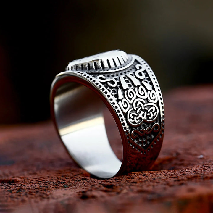 Viking Ring - Silver Bear Paw