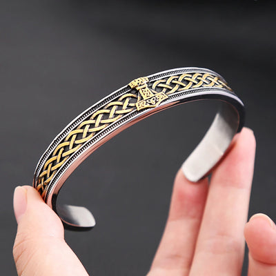 Viking Arm Ring - Mjolnir Knotwork