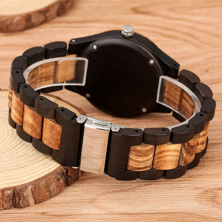 YGGDRASIL TREE OF LIFE WOODEN VIKING WATCH