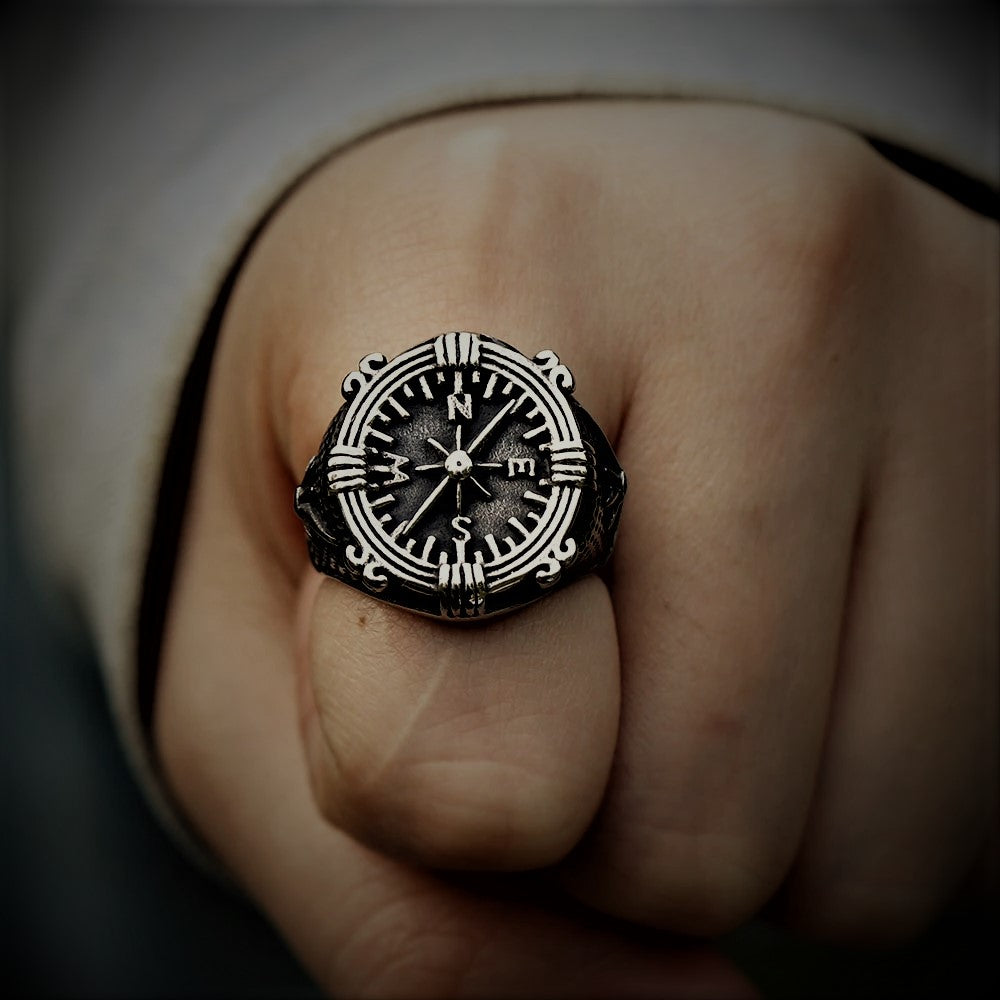 Viking Ring - Nordic Compass