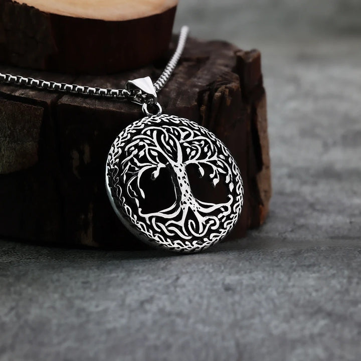 Yggdrasil Necklace - Knotted Tree of Life