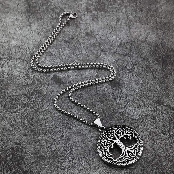 Yggdrasil Necklace - Knotted Tree of Life