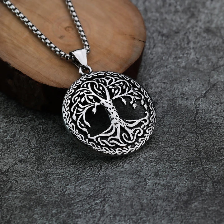 Yggdrasil Necklace - Knotted Tree of Life