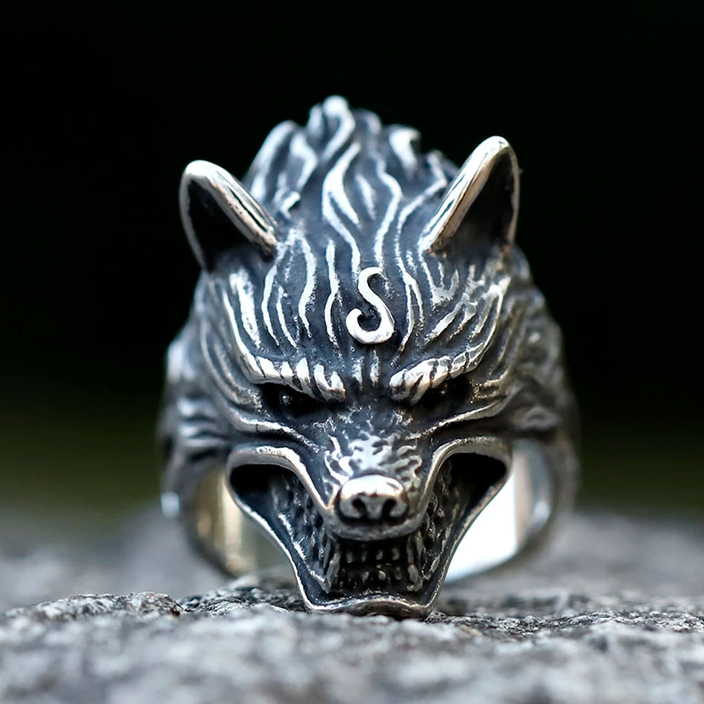 Viking Ring - Norse Wolf