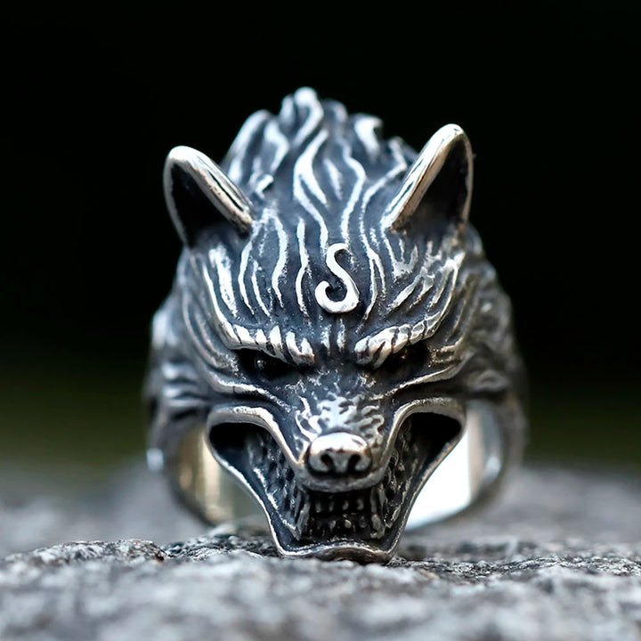 Viking Ring - Norse Wolf