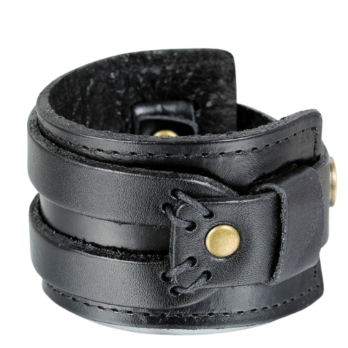 VIKING LARGE BRACELET BERSEKER - ULFHEDNAR (LEATHER)