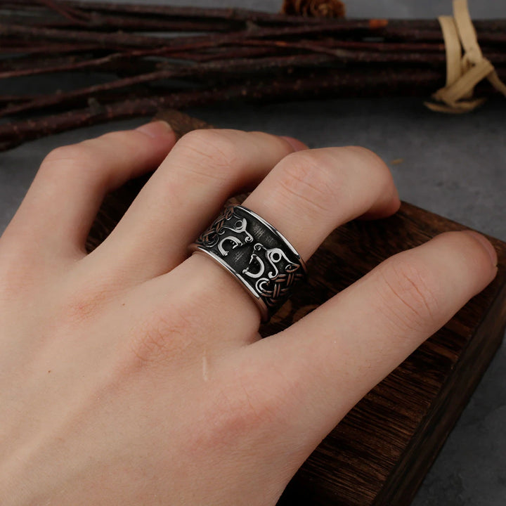 Viking Ring - Geri & Freki