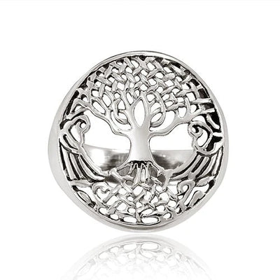 Viking Ring - Silver Tree of Life