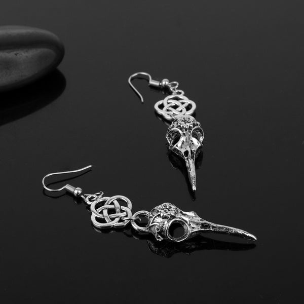 Viking Earrings - Odin's Ravens