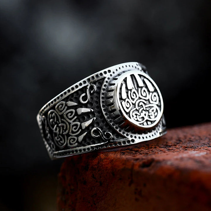 Viking Ring - Silver Bear Paw