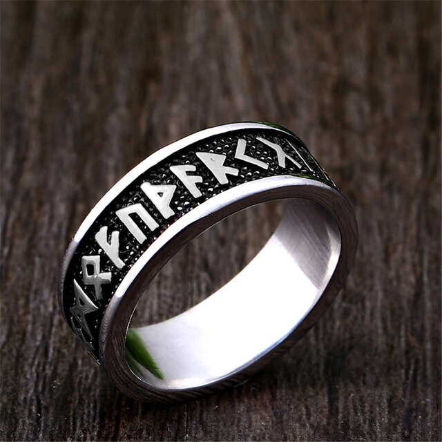 Viking Ring - Norse Runes