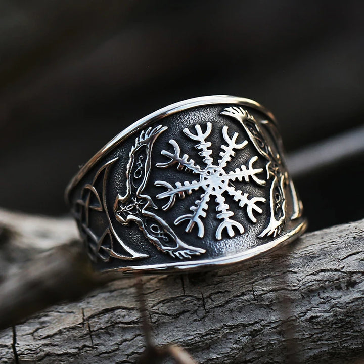 Viking Ring - Aegishjalmur Ravens