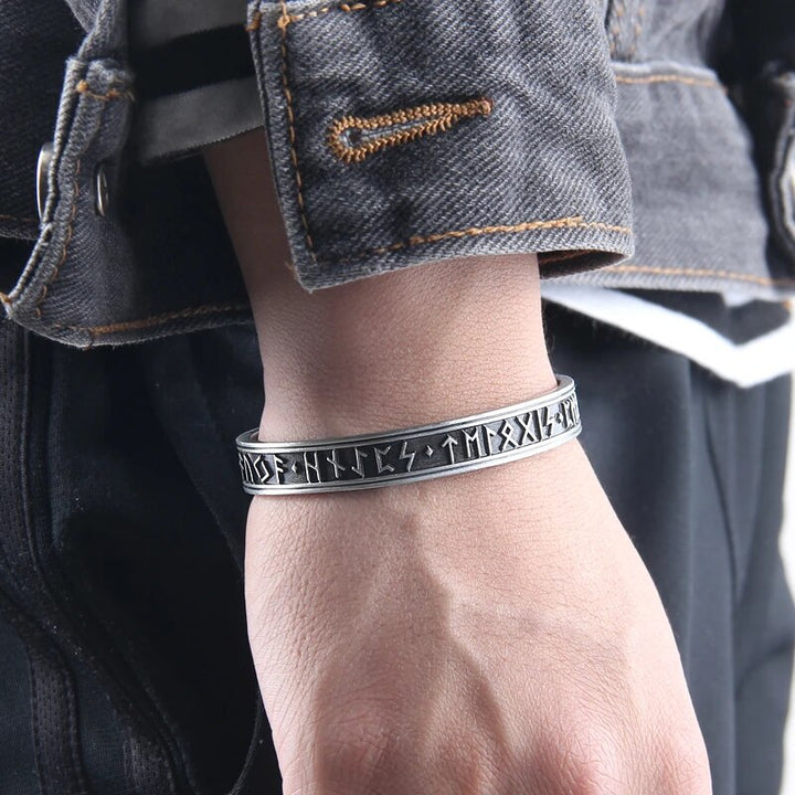 Viking Arm Ring Featuring Norse Runes