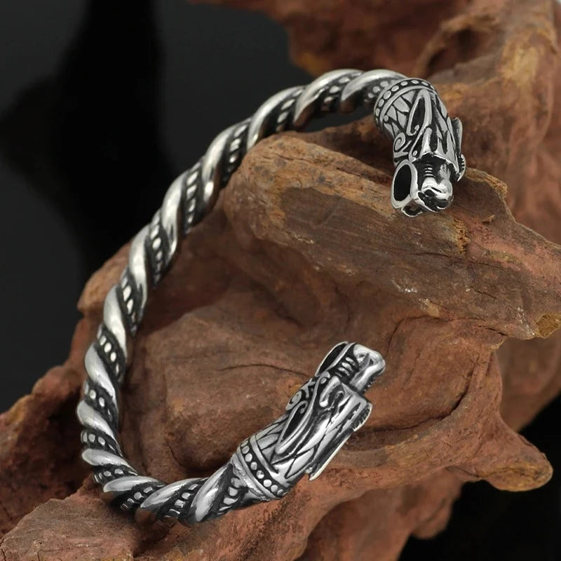 Viking Arm Ring - Geri & Freki