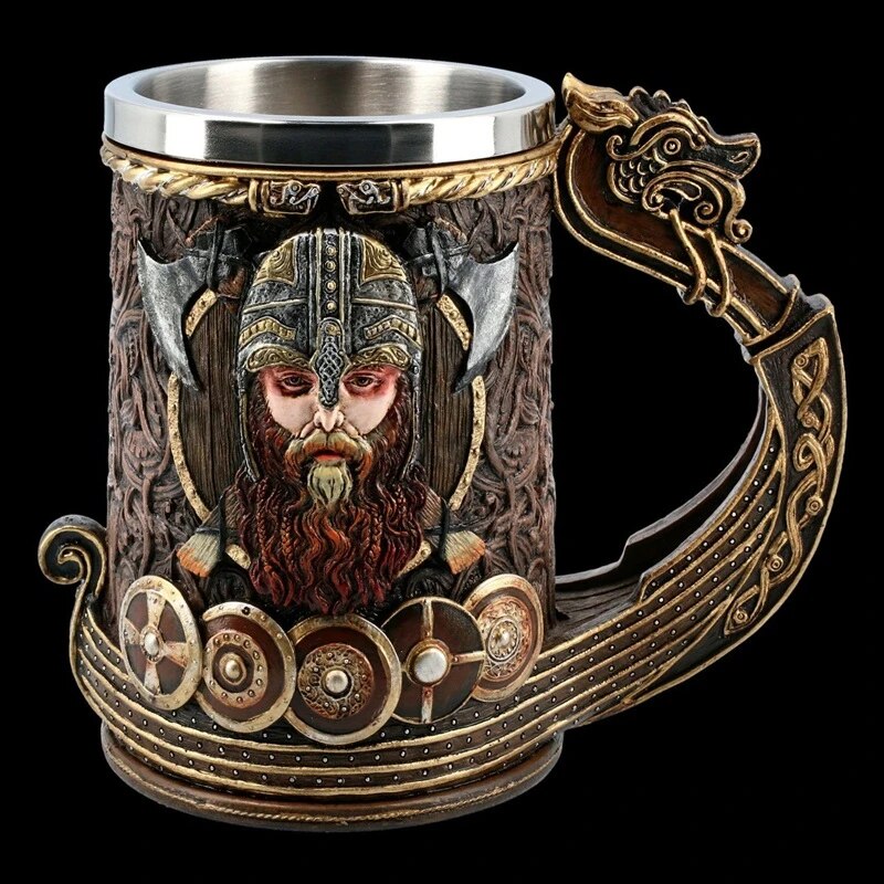 Tankard Mugs - Valhalla Vikings