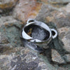 Viking Ring - Silver Ram Head