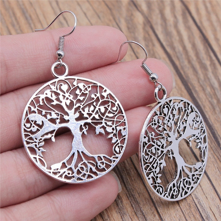 Viking Earrings - Yggdrasil Tree