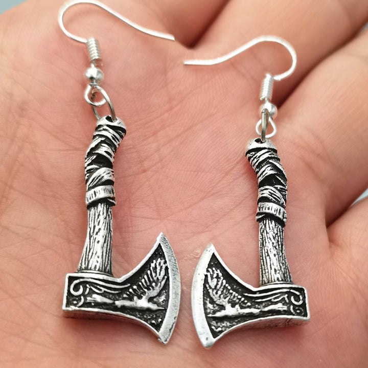 Viking Earrings - Axe