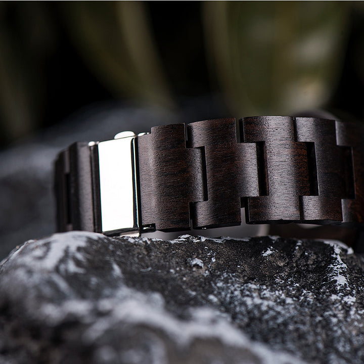 WOODEN VIKING WATCH FEATURING YGGDRASIL TREE OF LIFE