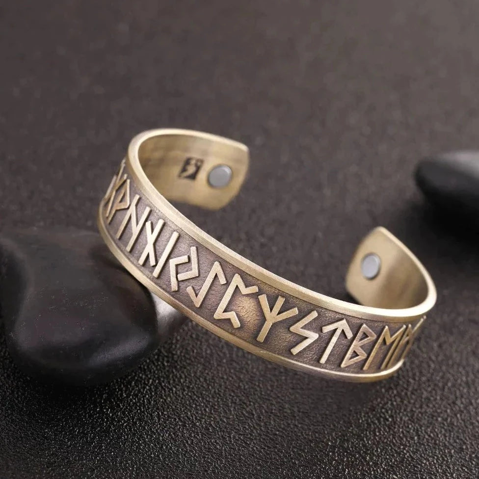 Viking Rune Arm Ring Cuff Bracelet – Valhalla Vikings