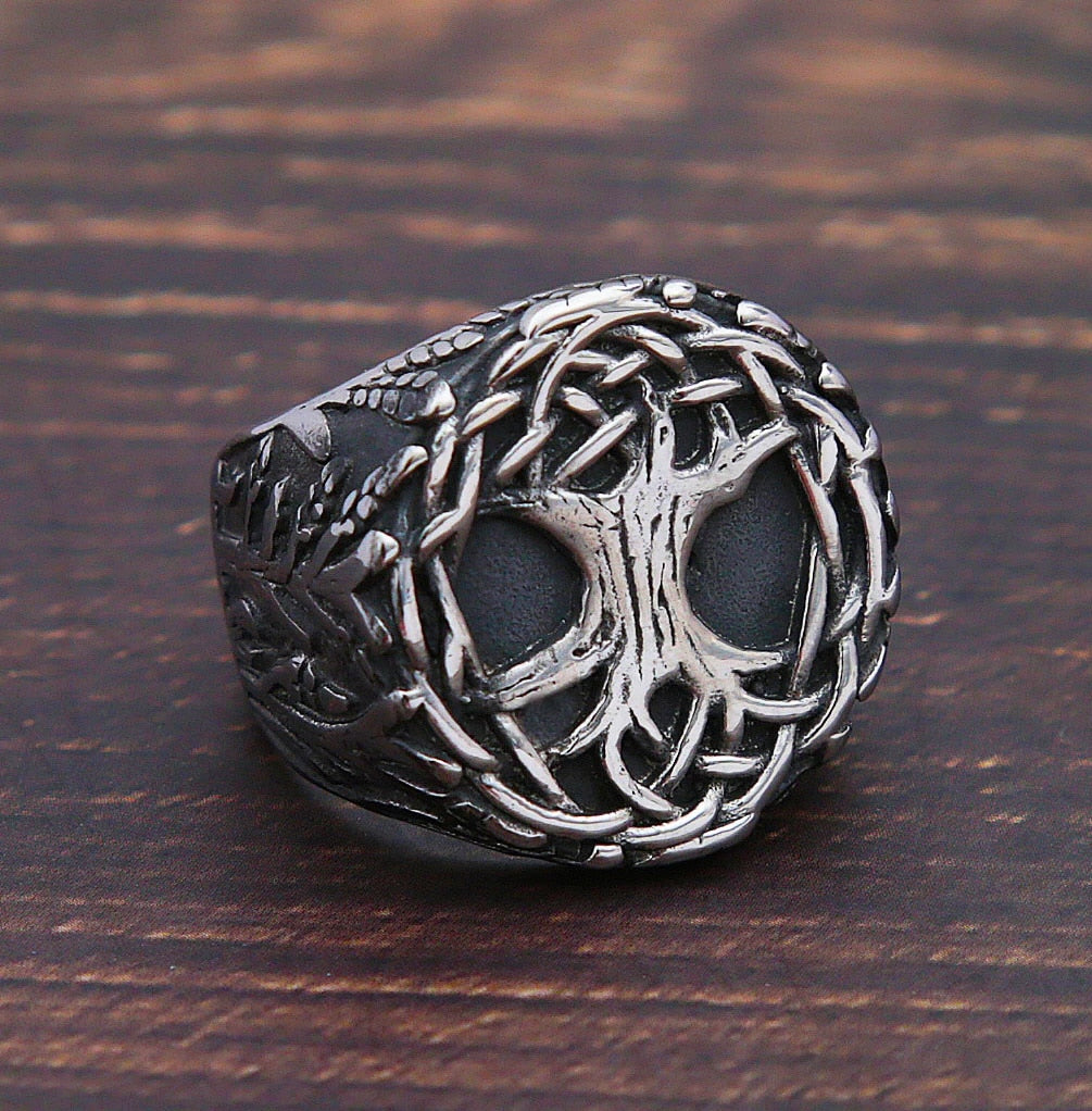 Viking Ring - Yggdrasil Celtic Knotwork