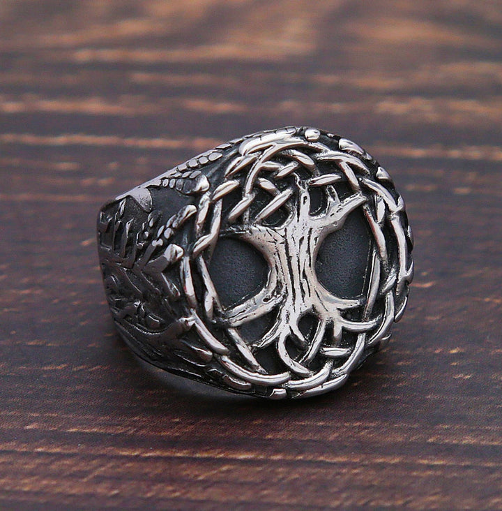 Viking Ring - Yggdrasil Celtic Knotwork