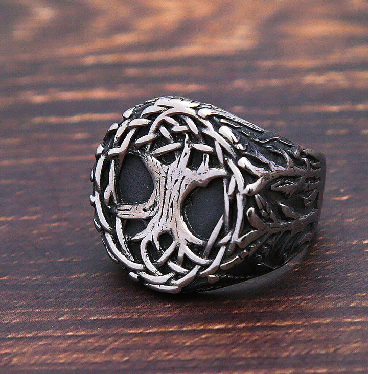 Viking Ring - Yggdrasil Celtic Knotwork