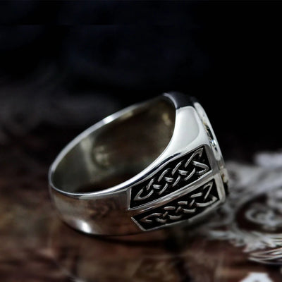 Viking Ring - Valknut in Celtic Knotwork