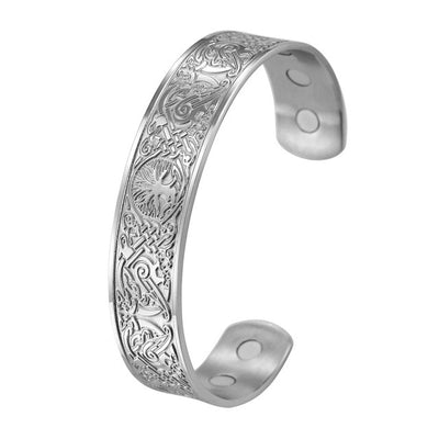 VIKING ARM RING WITH TREE OF LIFE DESIGN