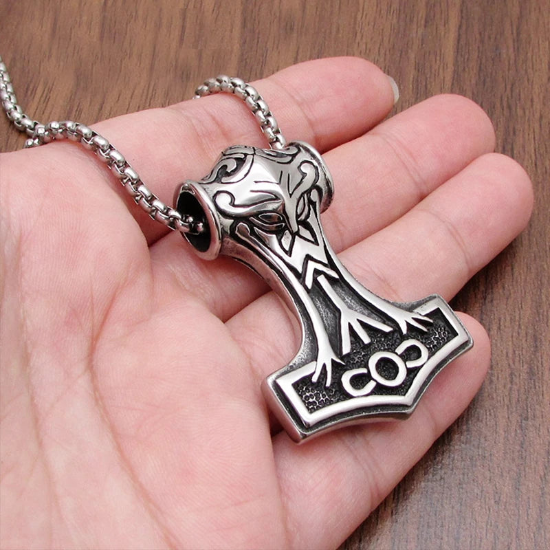 Pagan cheap hammer necklace