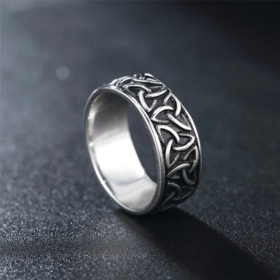 Viking Ring -  Triquetra Symbol