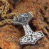 Thor Hammer Necklace - Iron Cross