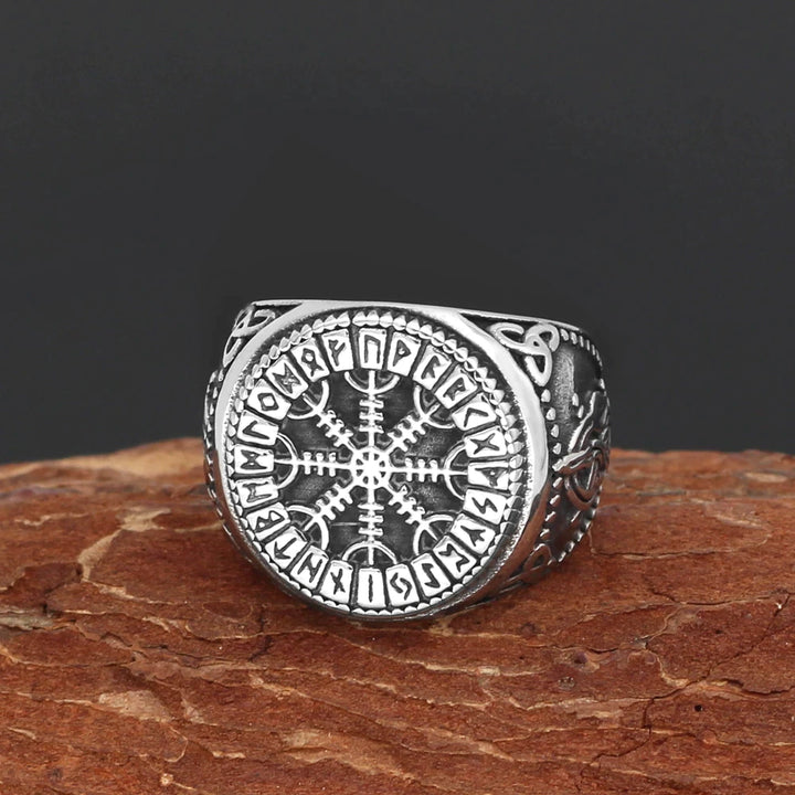 Viking Ring - Aegishjalmur Knots