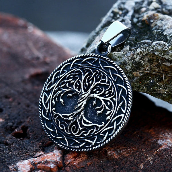 World tree top necklace