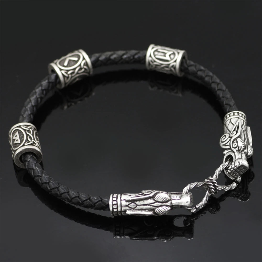 Leather Cuff & Bracelets - Valhalla Vikings