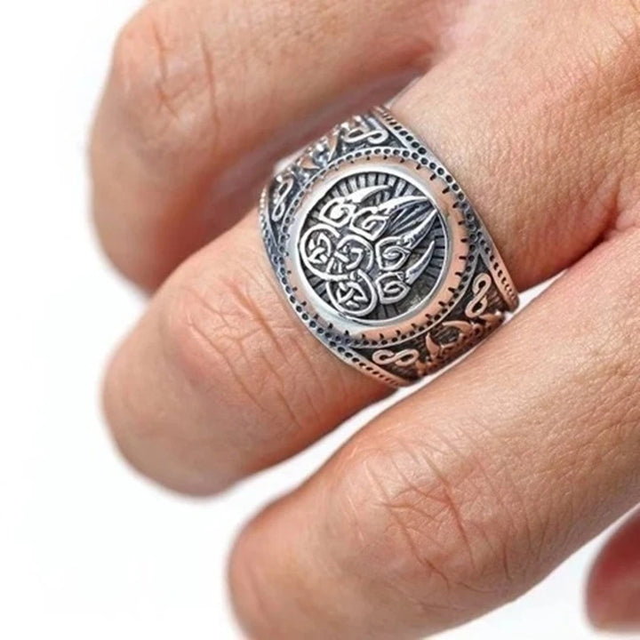 Viking Ring - Silver Bear Paw