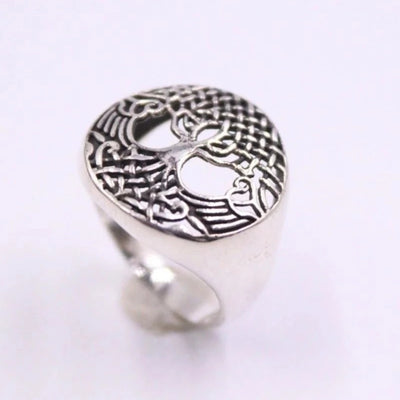Viking Ring - Silver Tree of Life