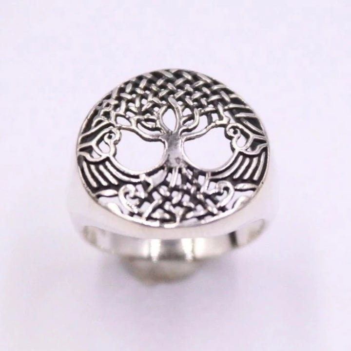 Viking Ring - Silver Tree of Life