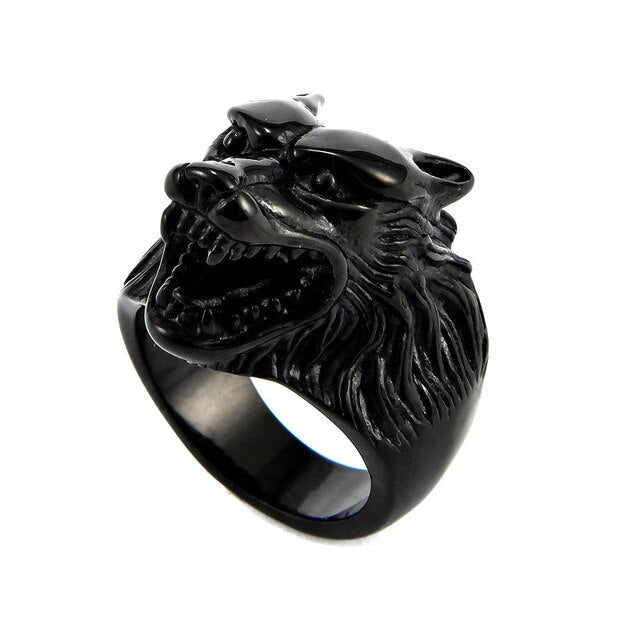 Viking Ring - Fenrir Wolf
