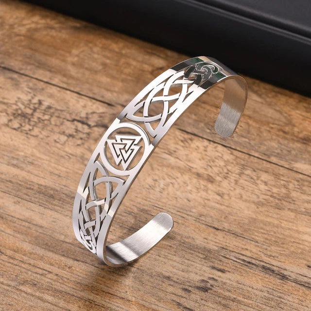 VALKNUT VIKING CUFF ARM RING