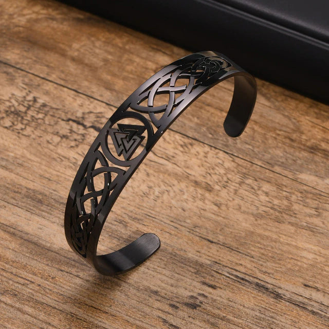 VALKNUT VIKING CUFF ARM RING