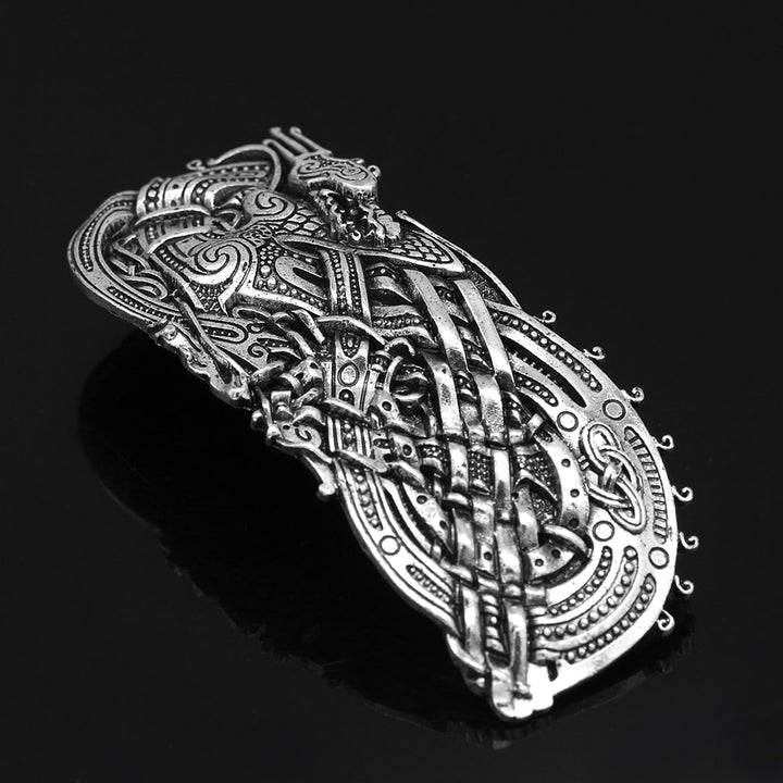 Viking Hair Clip - Norse Viking Dragon