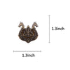 Viking Brooch - Drakkar Nordic Runes Enamel Pin