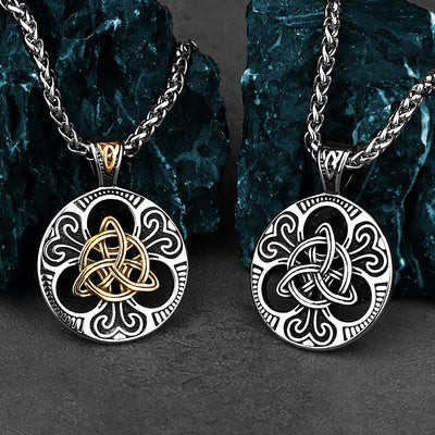 Viking Necklace - Celtic Triquetra Knot